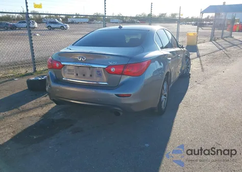 2017 Infiniti Q50 2.0T Base from USA, damaged, VIN JN1CV7AP8HM642749